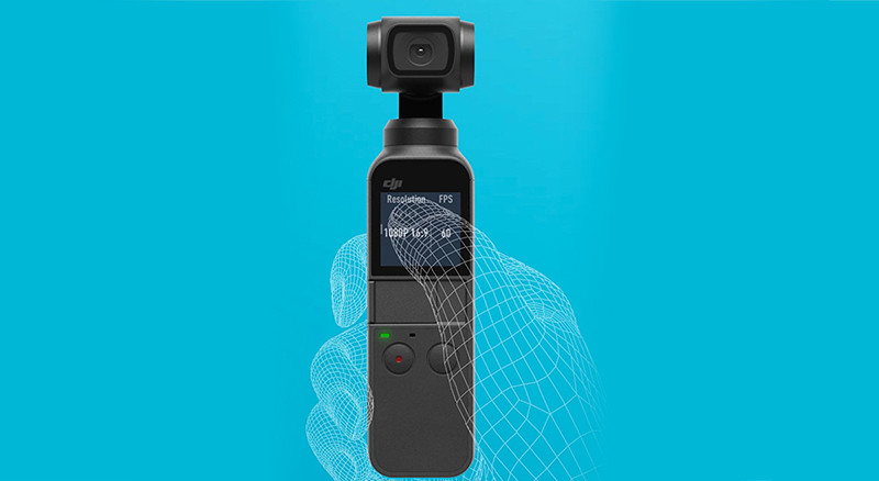 DJI Osmo Pocket 3 Axes Cardan Stabilisateur avec Caméra intégrée