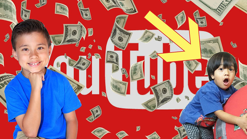 Les 10 chaînes les mieux payées sur YouTube au monde