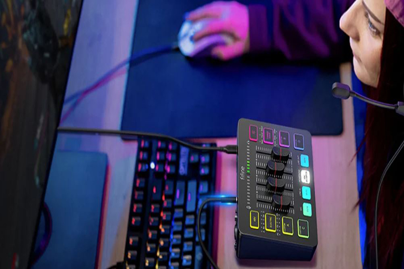 Test FIFINE Gaming Audio Mixer PC La révolution du streaming audio