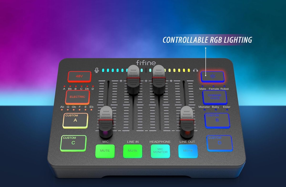 Test FIFINE Gaming Audio Mixer PC - Test d'utilisation approfondi
